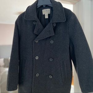 Men’s LLBean Wool thinsulate Peacoat M